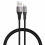 Kabel USB iPhone Lightning 2m czarny VIDVIE CB4038 3A